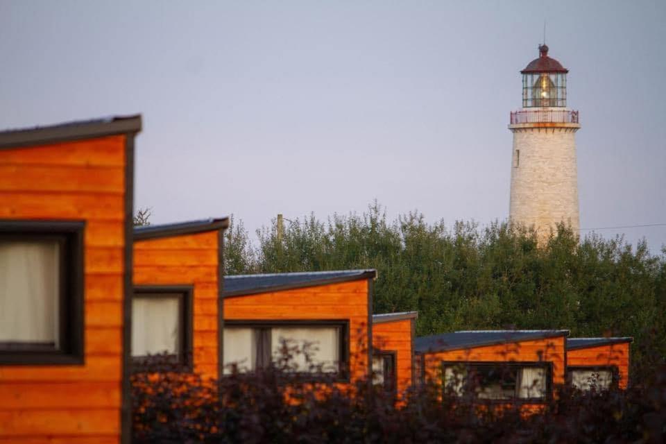 Motel Du Haut Phare Cap-des-Rosiers Eksteriør bilde