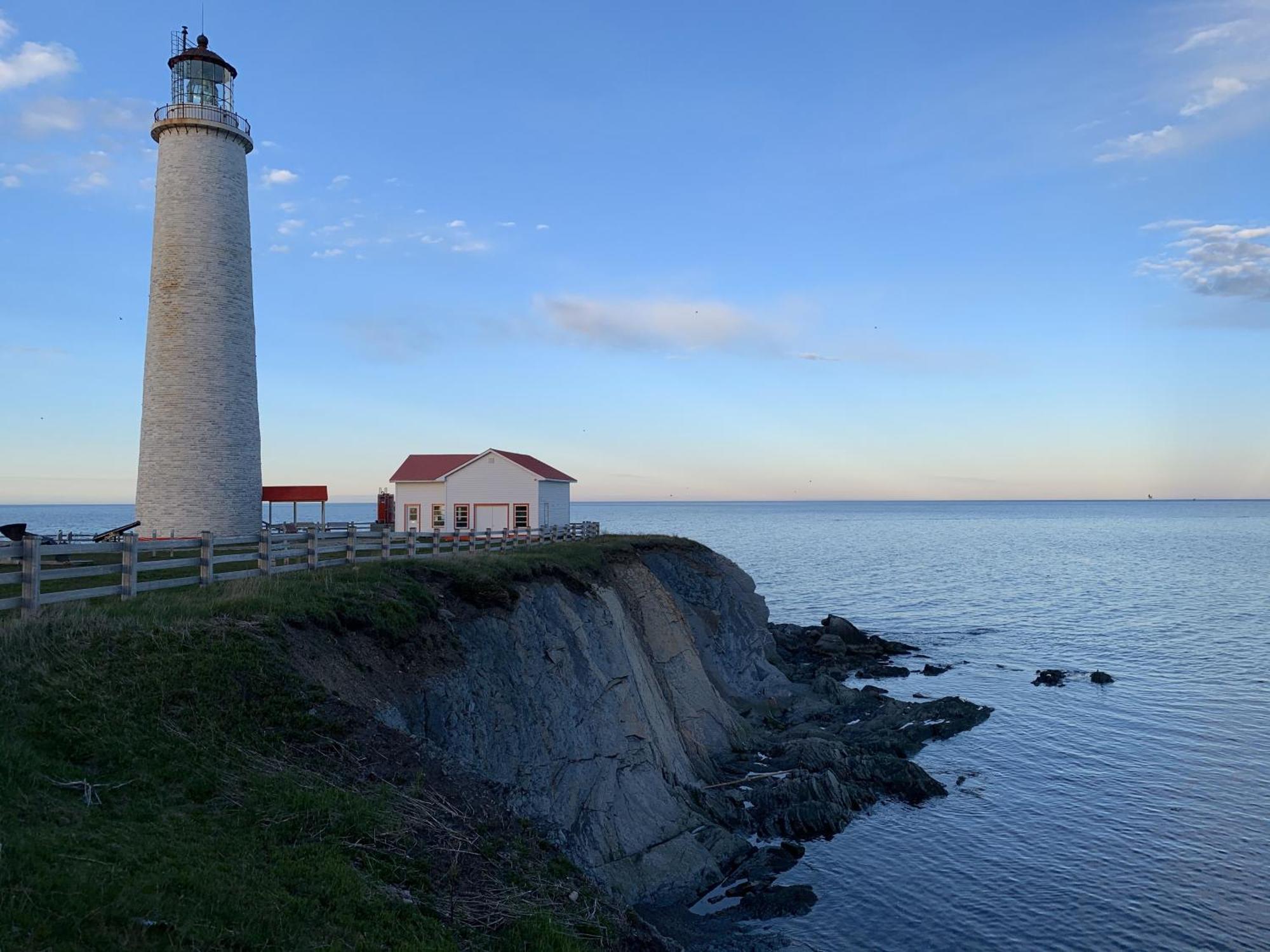 Motel Du Haut Phare Cap-des-Rosiers Eksteriør bilde